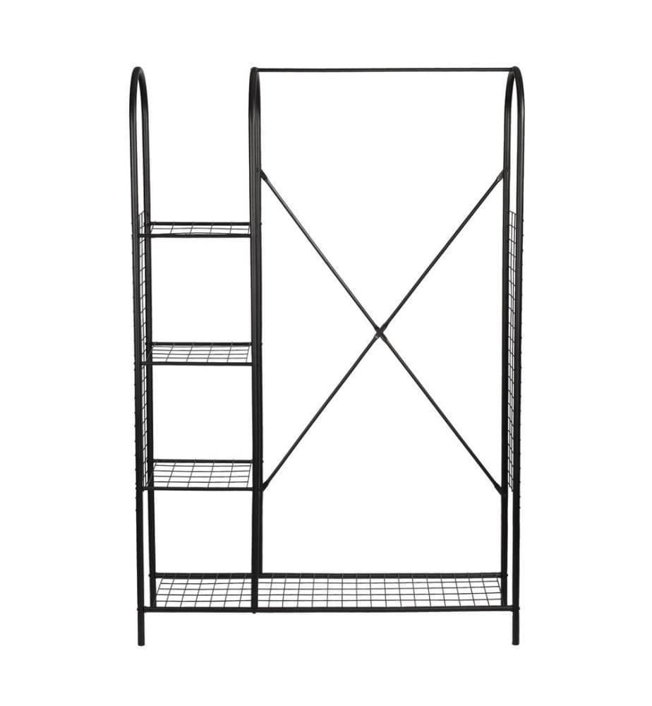 Hall Stand, Black, Frame: 100% Metal