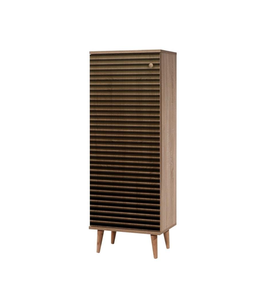 Shoe Cabinet, Sonoma Oak, Melamine Coated Particle Board