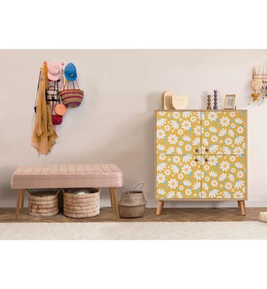 Hallway Furniture Set, Sonomo, Stone, Melamine Coated Particle Board