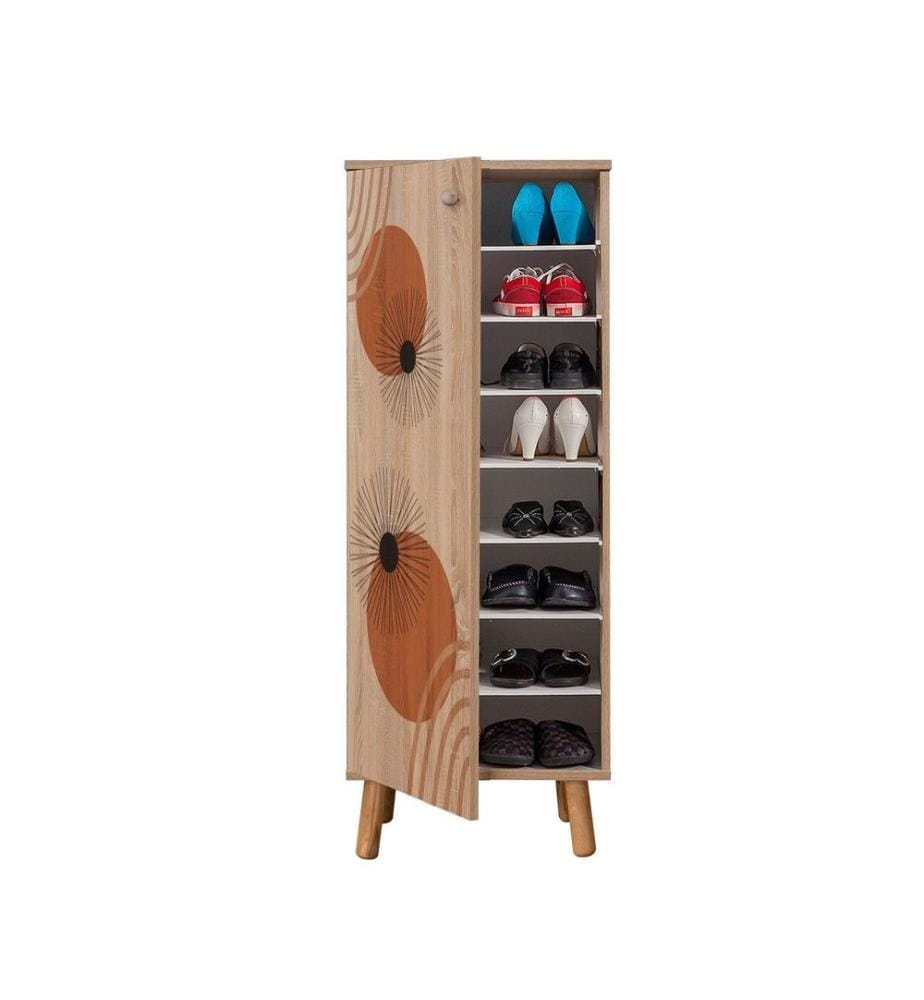 Set di mobili per corridoio, Sonomo, pietra, pannello di particelle rivestito di melamina