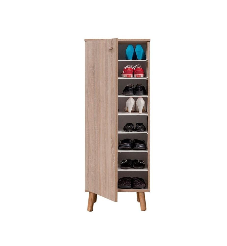 Set di mobili per corridoio, Sonomo, verde, pannello di particelle rivestito di melamina