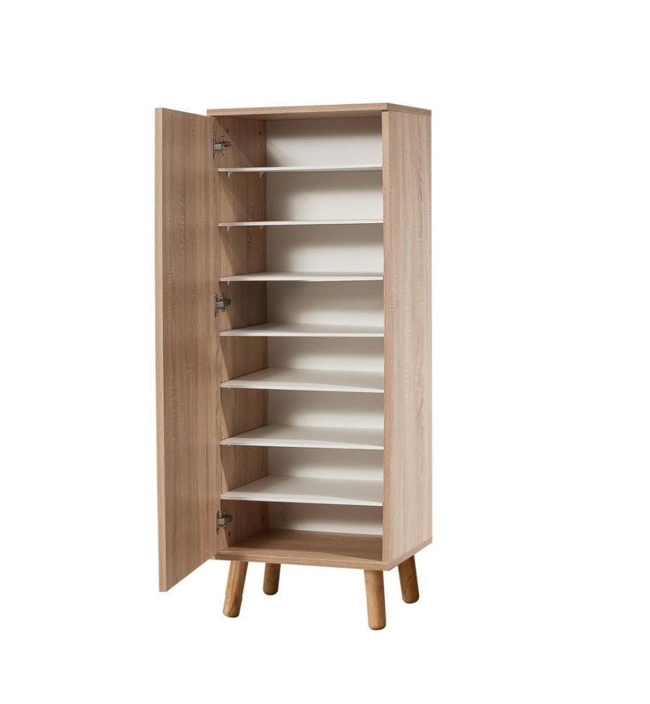 Set di mobili per corridoio, Sonomo, verde, pannello di particelle rivestito di melamina