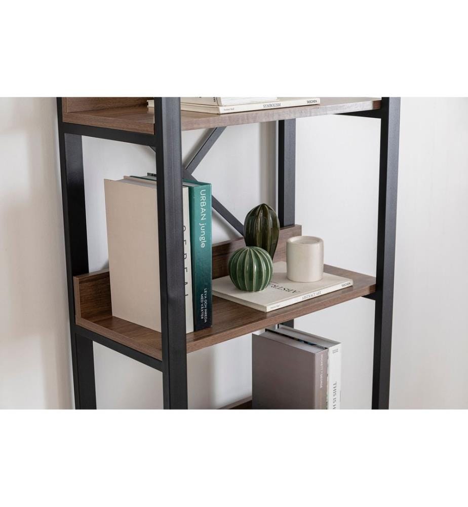 Bookshelf, Walnut, Melamine Coated Particle Board