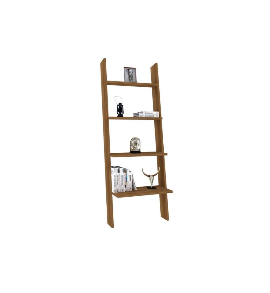 Nussbaumfarbe, Bücherregale, 150X56X30 cm, Melaminbeschichtete Partikelplatte