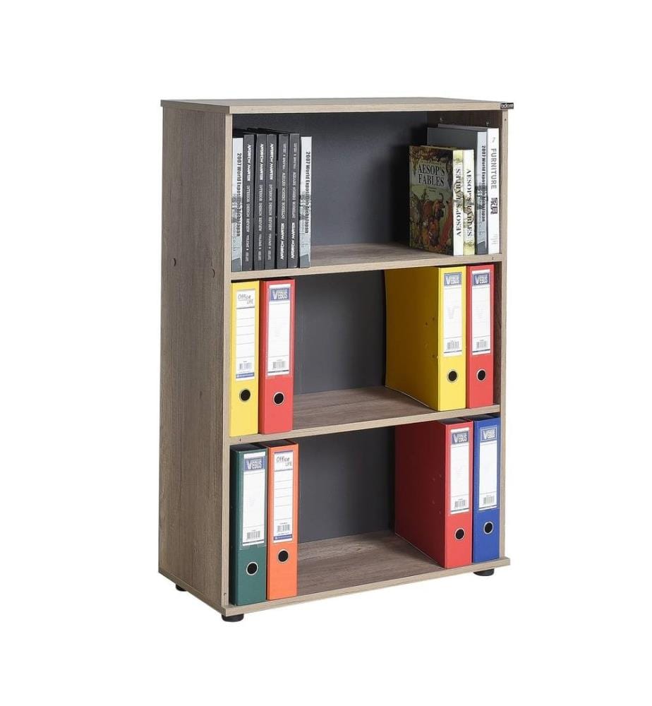Bibliothèque, noyer clair, panneau de particules mélaminé