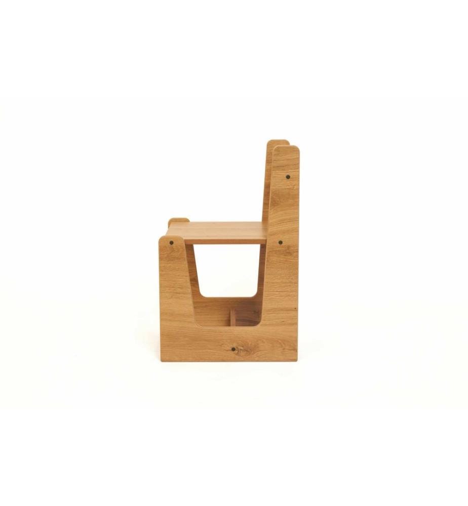 Kinderstuhl, 100 % MDF, Natur