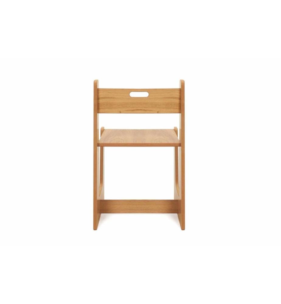 Kinderstuhl, 100 % MDF, Natur
