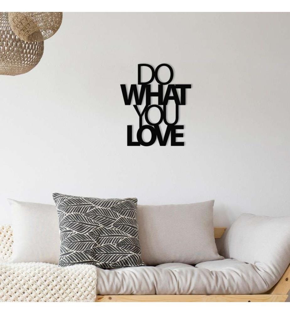 Decorative Metal Wall Accessory, Black, Metal