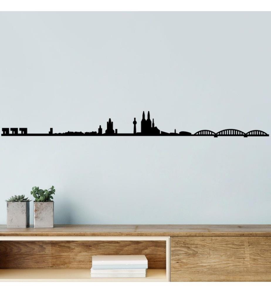 Decorative Metal Wall Accessory, Black, Metal