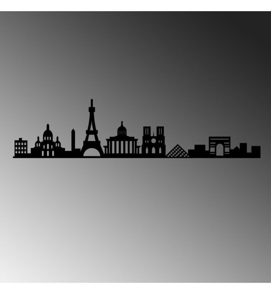 Decorative Metal Wall Accessory, Black, Metal