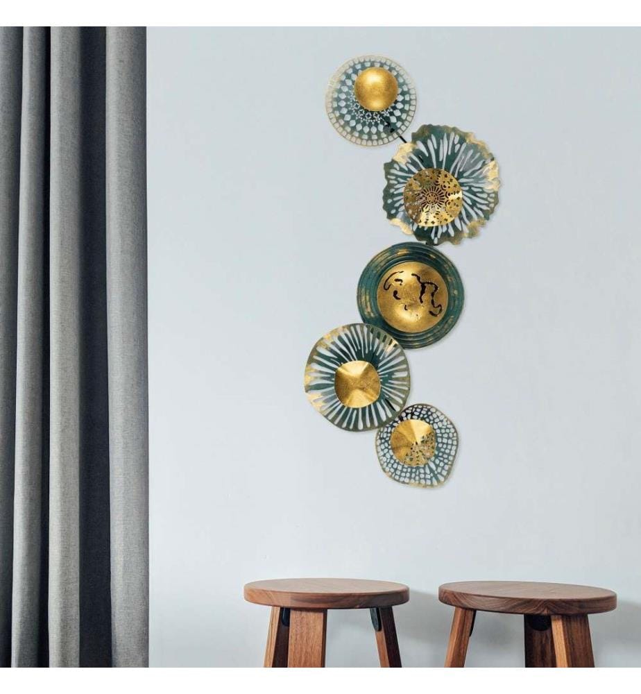 Decorative Metal Wall Accessory, Multicolor, Metal