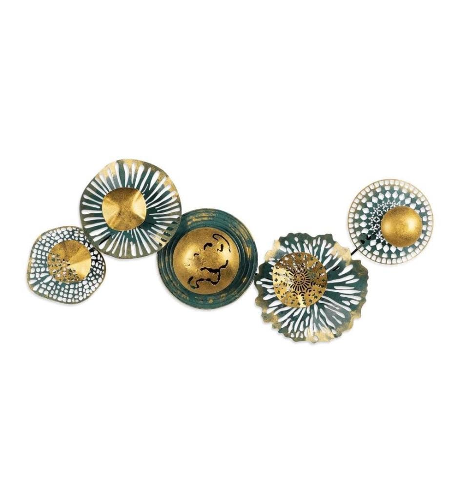 Decorative Metal Wall Accessory, Multicolor, Metal