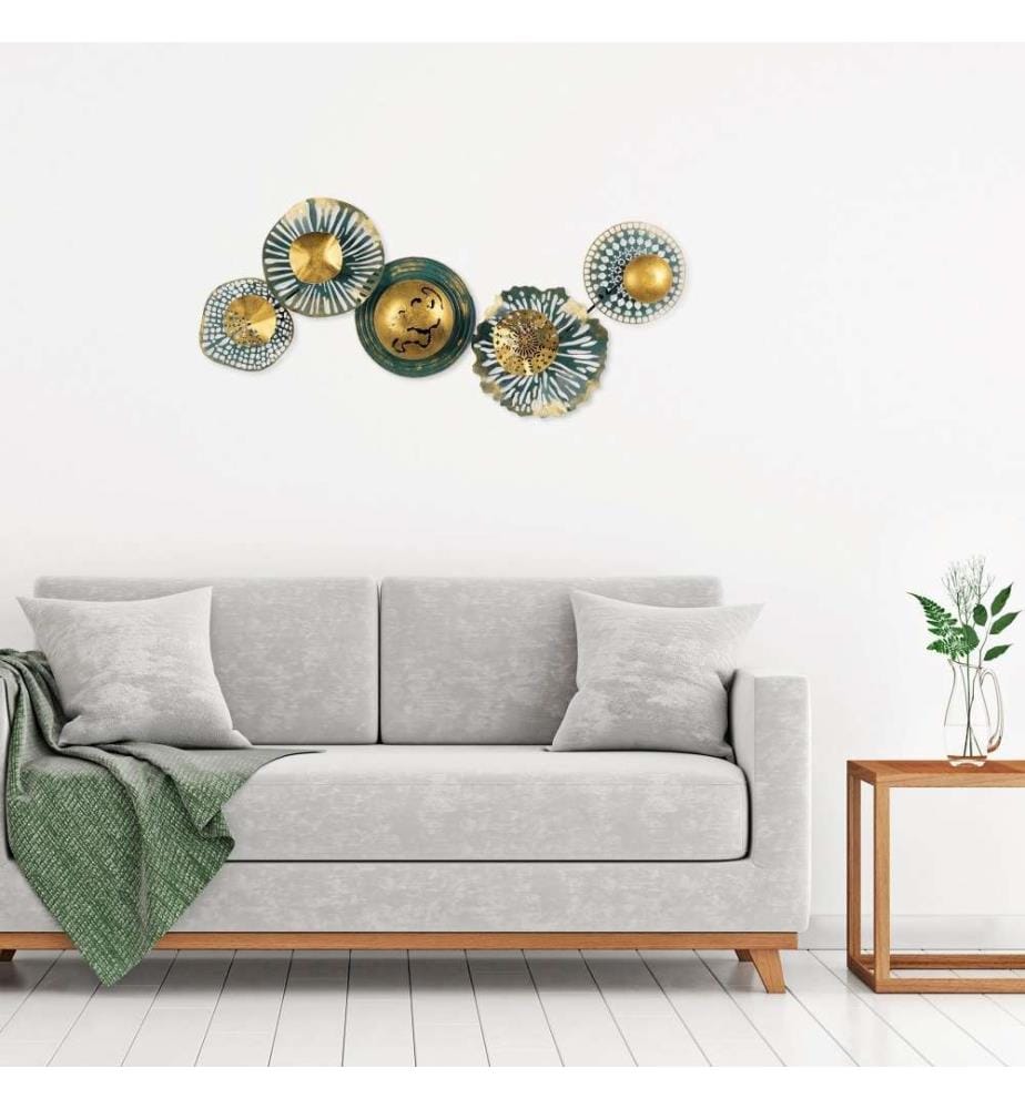 Decorative Metal Wall Accessory, Multicolor, Metal