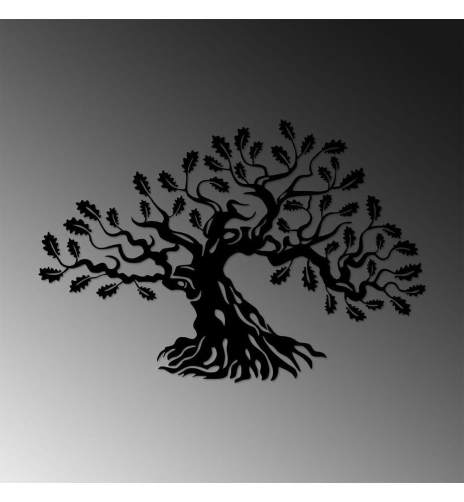 Decorative Metal Wall Accessory, Black, Metal