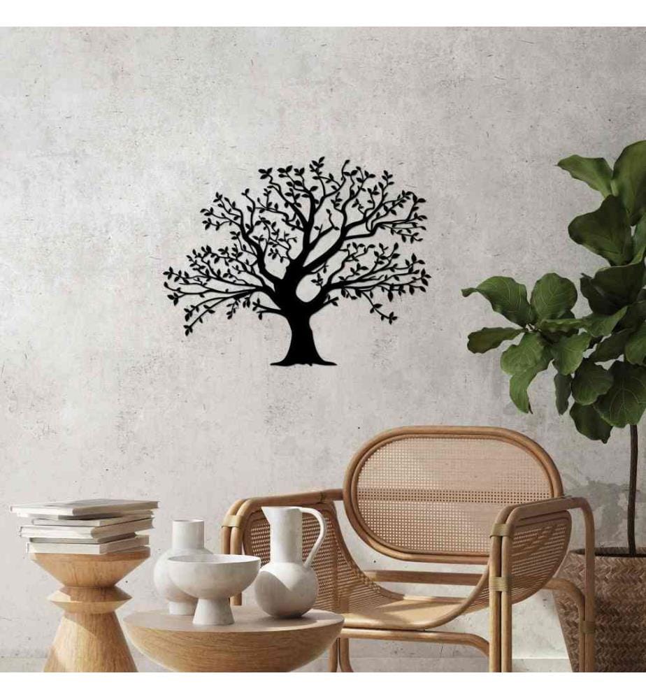 Decorative Metal Wall Accessory, Black, Metal