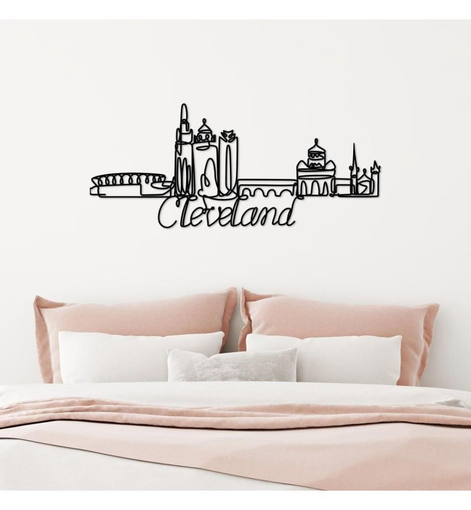 Decorative Metal Wall Accessory, Black, Metal