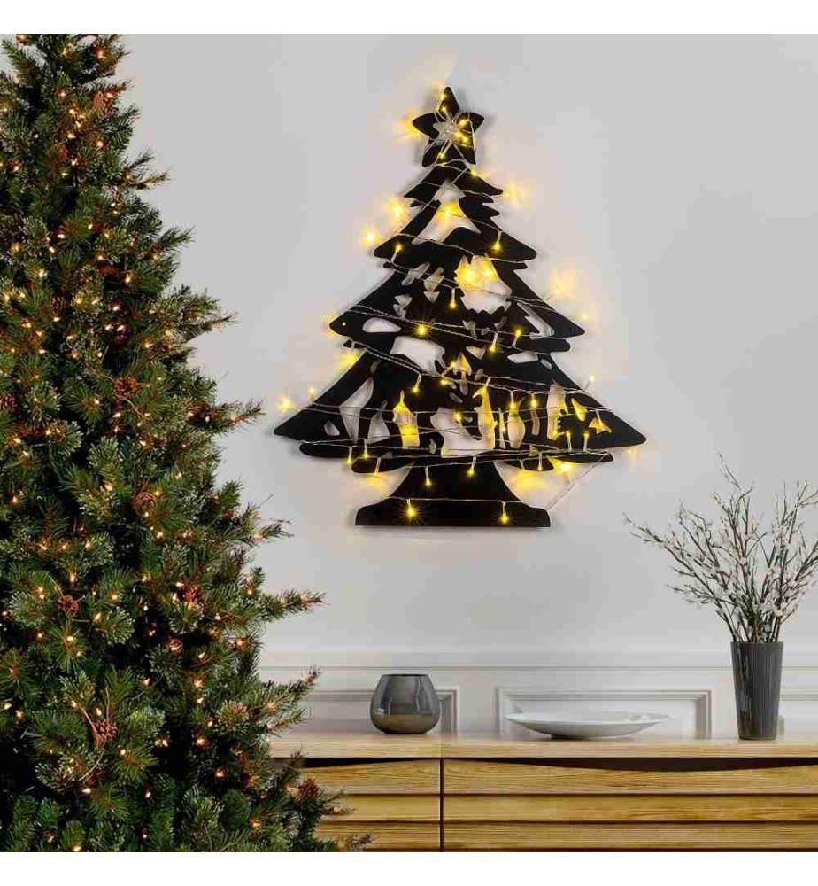 Decorative Metal Wall Accessory, Black, Metal