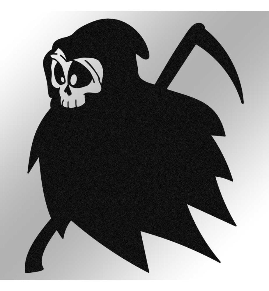 Decorative Metal Wall Accessory, Black, Metal