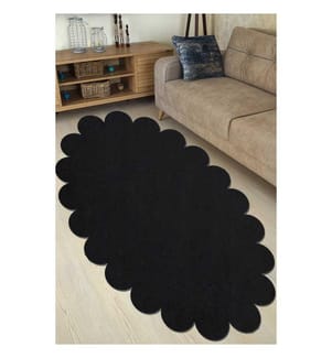 Hallenteppich, 100 x 150, , Schwarz, Polyester, 20 mm Florhöhe