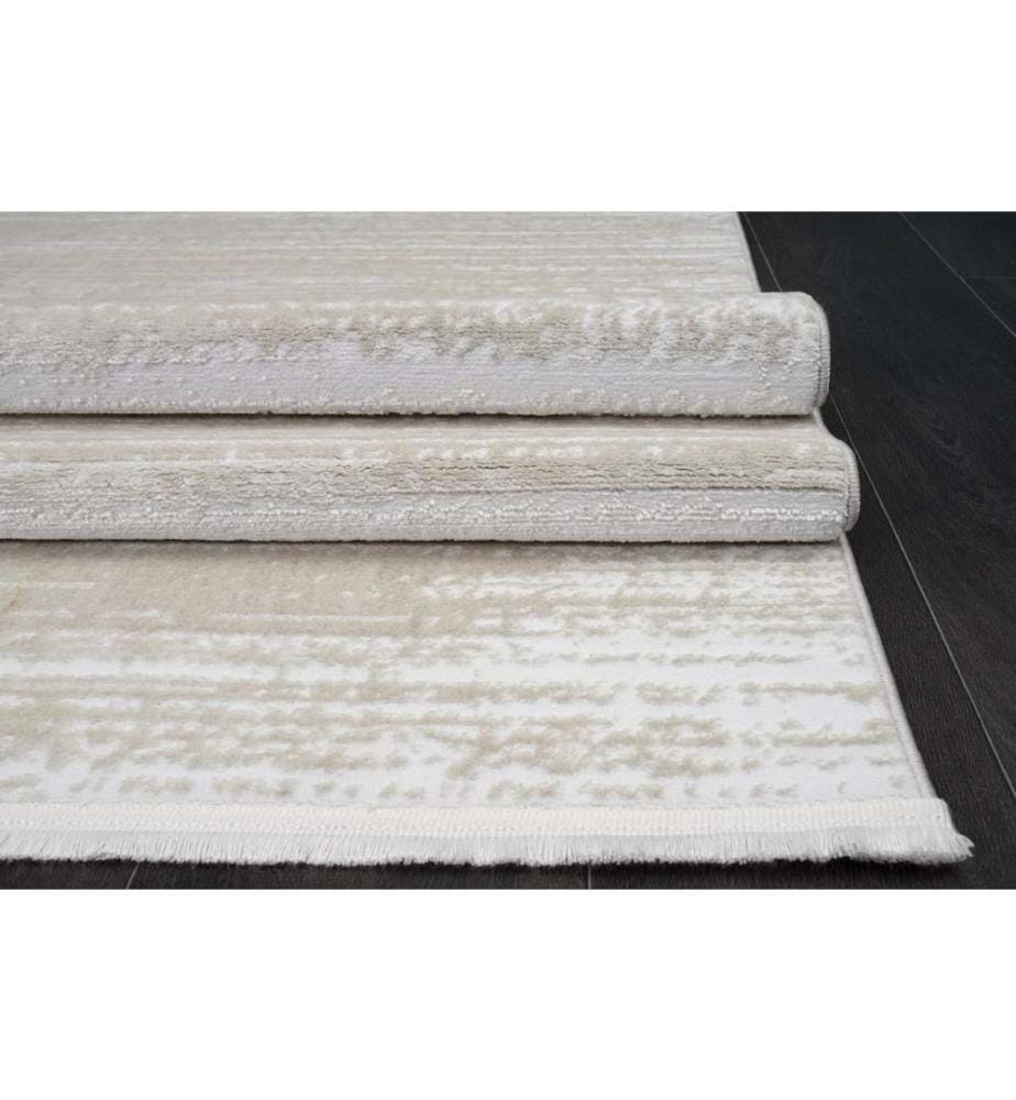 Flurteppich, Creme, 100% Polyester, 120 x 250 cm