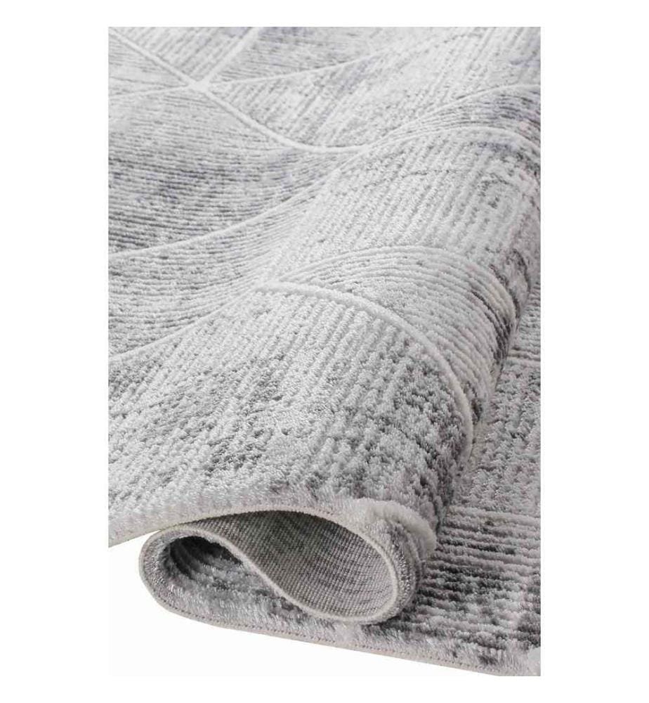 Flurteppich, Grau, 100% Acryl, 120 x 200 cm