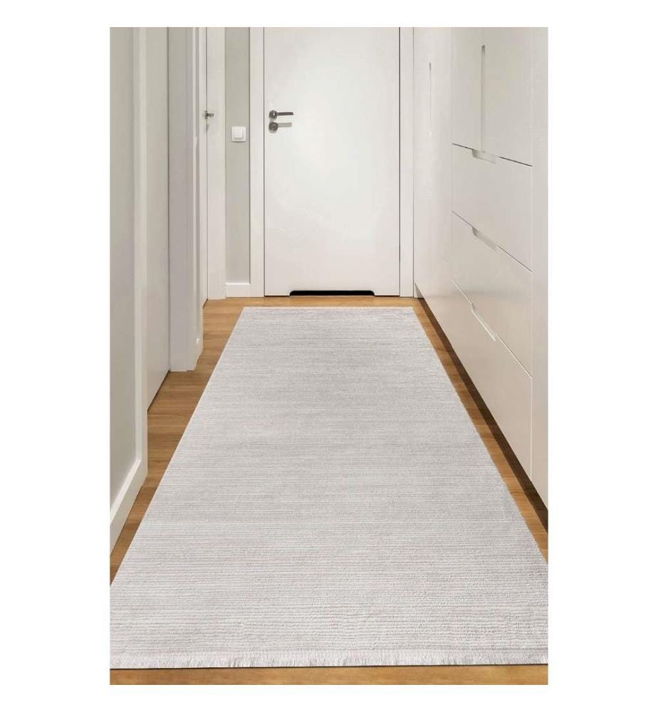Tappeto da sala, Crema, 100% Acrilico, 80 x 200 cm
