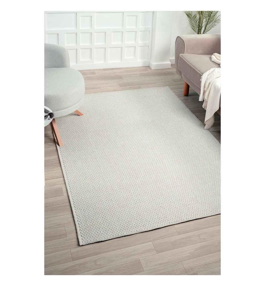 Tappeto da sala, Crema, 100% polipropilene, 80 x 300 cm
