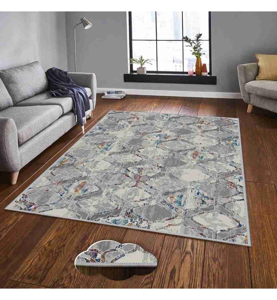 Teppich, Mehrfarbig, 100% Polyester, 160 x 230 cm