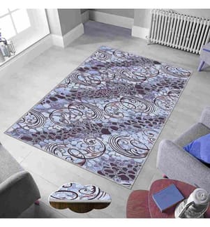 Teppich, Mehrfarbig, 100% Polyester, 140 x 220 cm