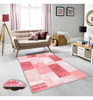 Teppich, Mehrfarbig, 100% Polyester, 140 x 220 cm