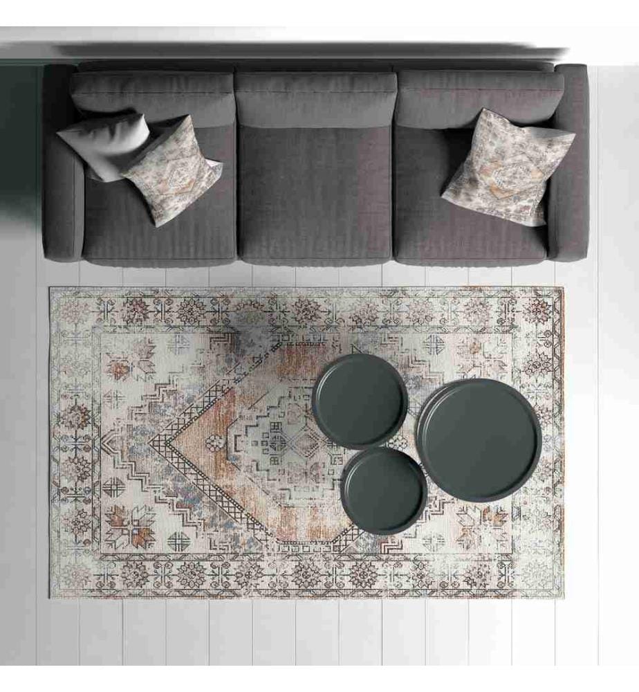 Tappeto, 80 x 300, , Bianco, 70% Cotone - 30% Poliestere, 1435 gr-m²,