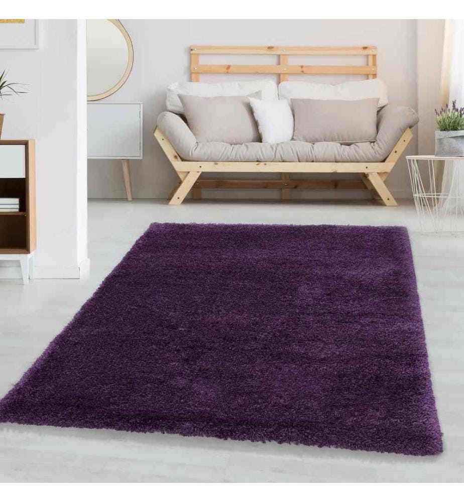 Tapis, Lilas, 100% polyester, 80 x 250 cm