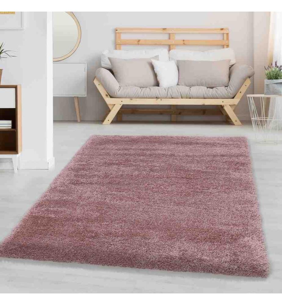 Tappeto, Rosa, 100% poliestere, 80 x 250 cm