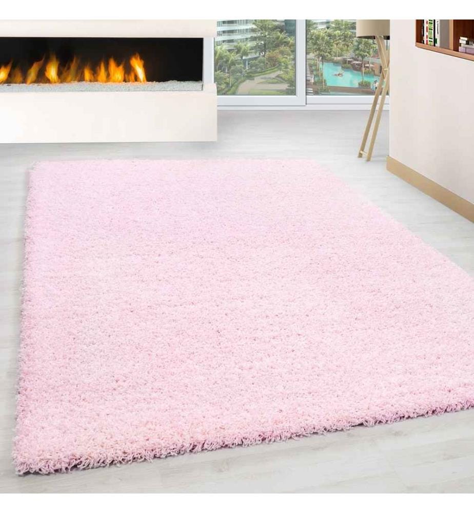 Tappeto, Rosa, 100% polipropilene, 120 x 170 cm