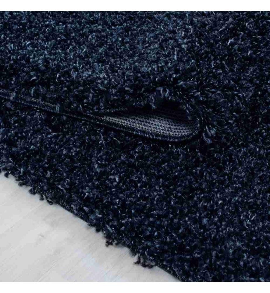 Tappeto, Blu marino, 100% polipropilene, Diametro: 160 cm