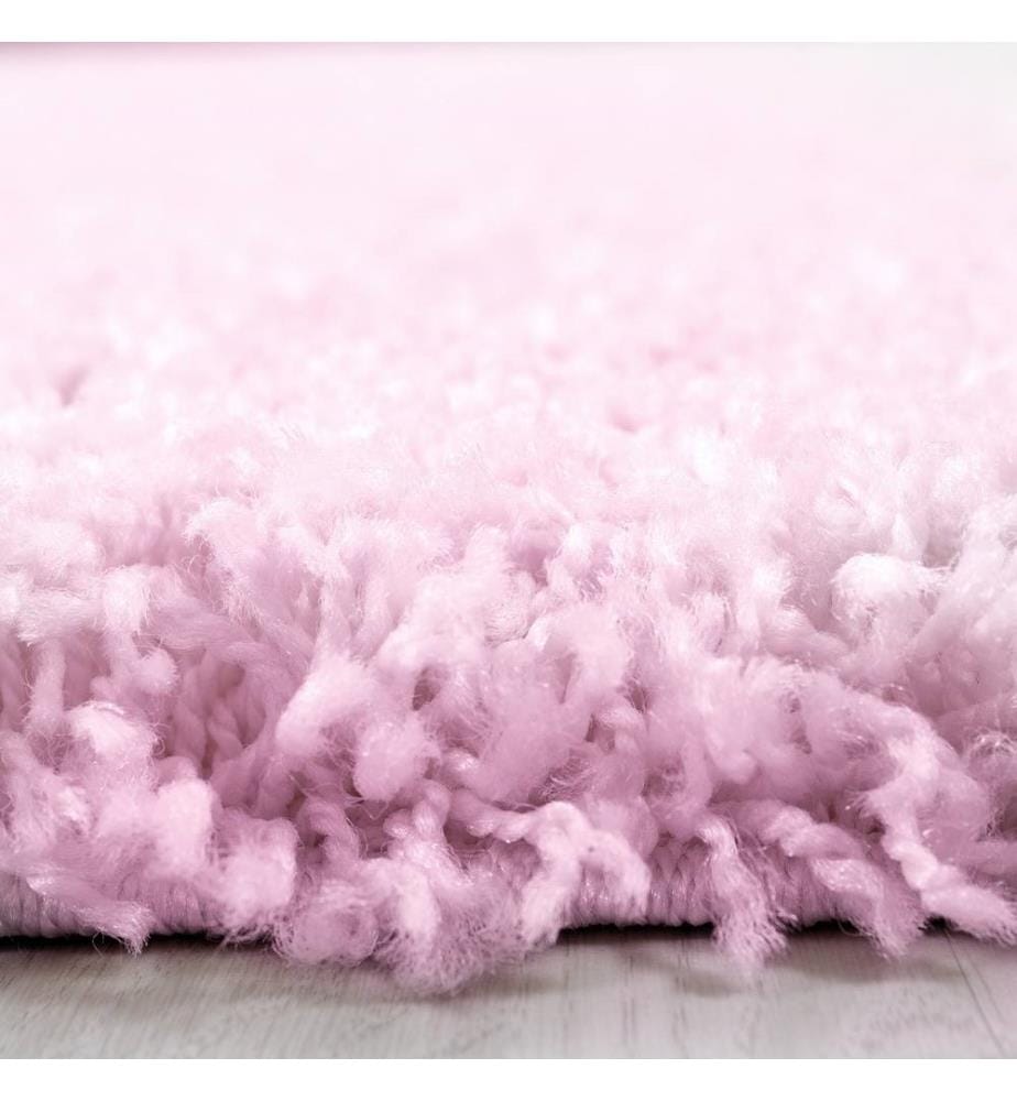 Tappeto, Rosa, 100% polipropilene, Diametro: 160 cm