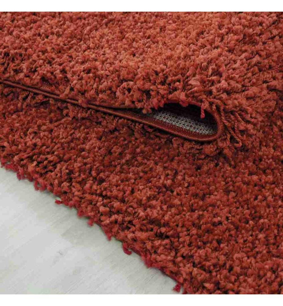Tappeto, Rosso piastrella, 100% polipropilene, 80 x 250 cm