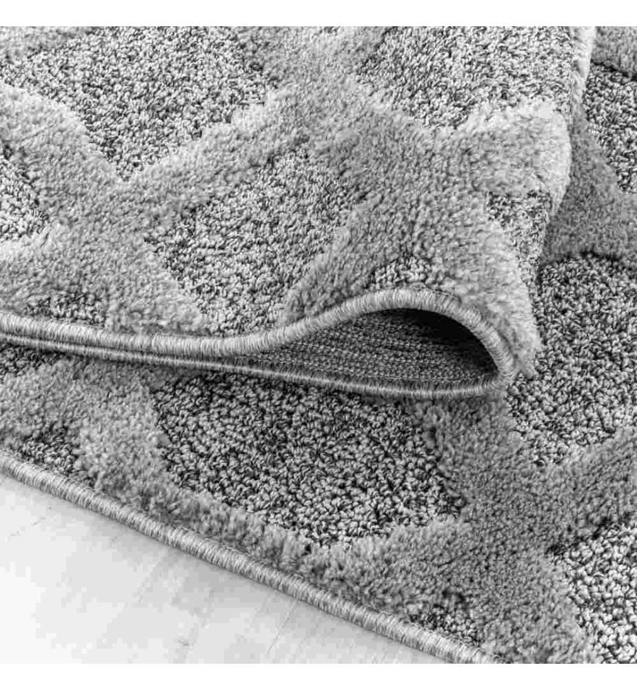 Tappeto, Grigio, 100% polipropilene, 120 x 120 cm