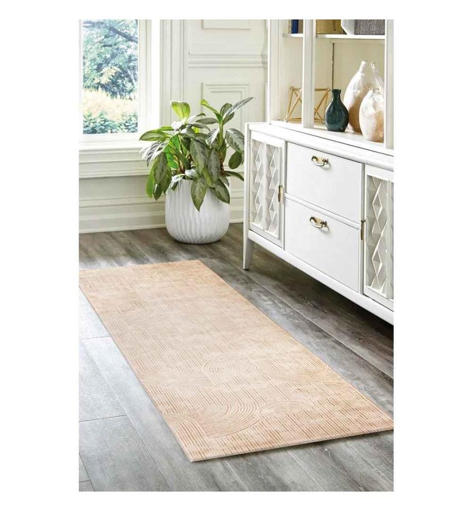 Tappeto, Grigio, Bianco, 100% poliestere, 80 x 150 cm