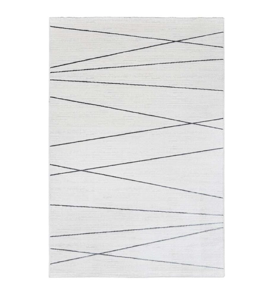 Tappeto, Crema, 100% poliestere, 100 x 200 cm