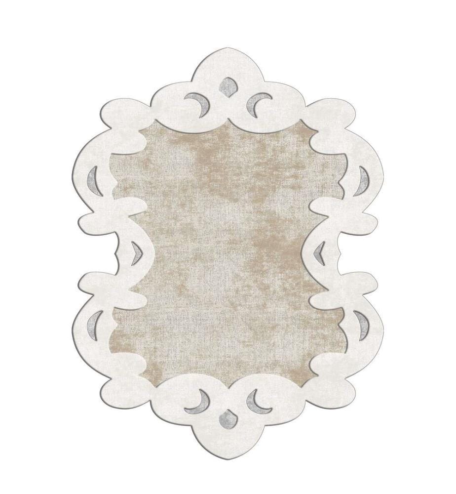 Flurteppich, 80 x 150, , Creme, Polyester, 1200 gr-m²,