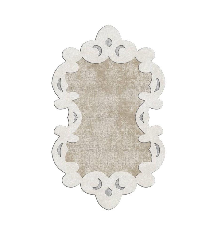 Flurteppich, 80 x 150, , Creme, Polyester, 1200 gr-m²,