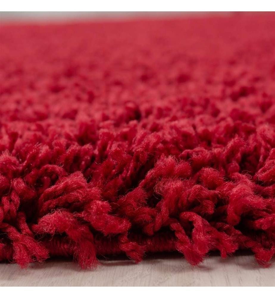 Tappeto da sala, rosso chiaretto, 100% polipropilene, 80 x 250 cm
