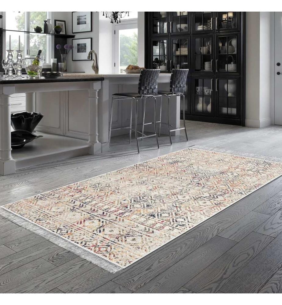 Tappeto, Beige, 100% poliestere, 160 x 230 cm
