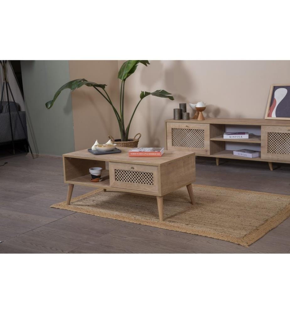 Couchtisch, Eiche, 100 % MELAMINBESCHICHTETE SPANPLATTE