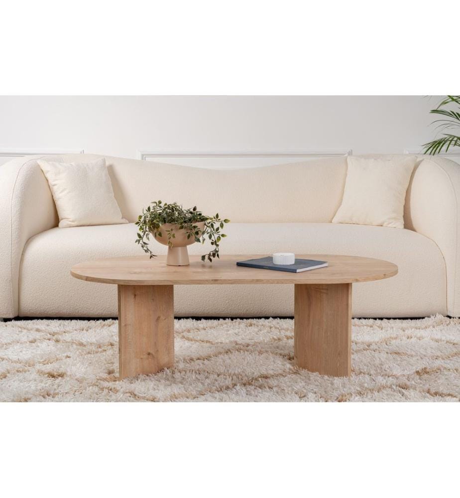 Couchtisch, Saphir-Eiche, 100 % MELAMINBESCHICHTETE WIRKSTOFFPLATTE