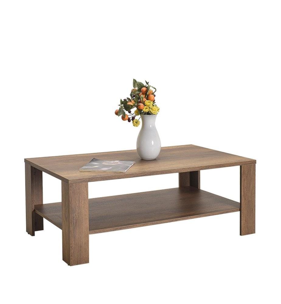 Couchtisch, Walnuss, 100 % MELAMINBESCHICHTETE SPANPLATTE