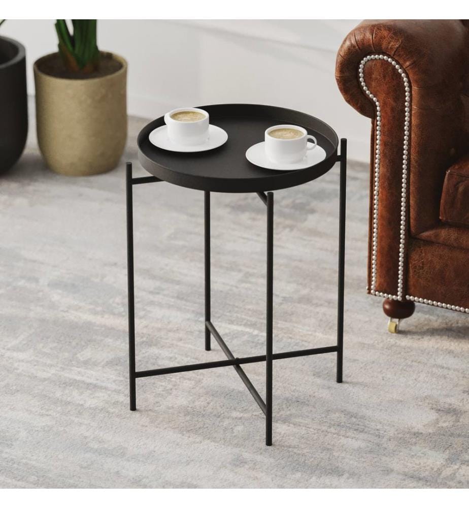 Tavolino da caffè, Nero, Metallo