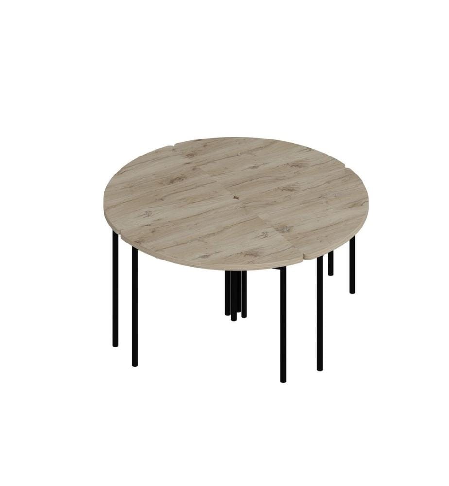 Couchtisch, Walnuss, 100 % MELAMINBESCHICHTETE SPANPLATTE