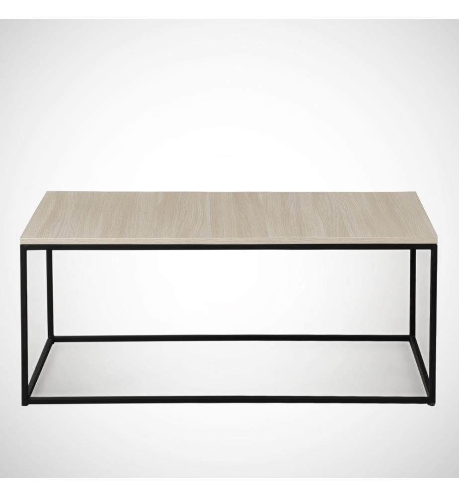 Table basse, chêne, panneau de particules mélaminé